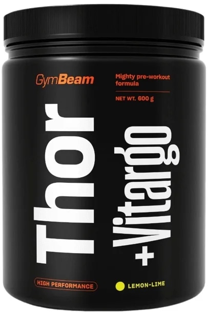 GymBeam Předtréninkový stimulant Thor Fuel + Vitargo - citrón/limetka