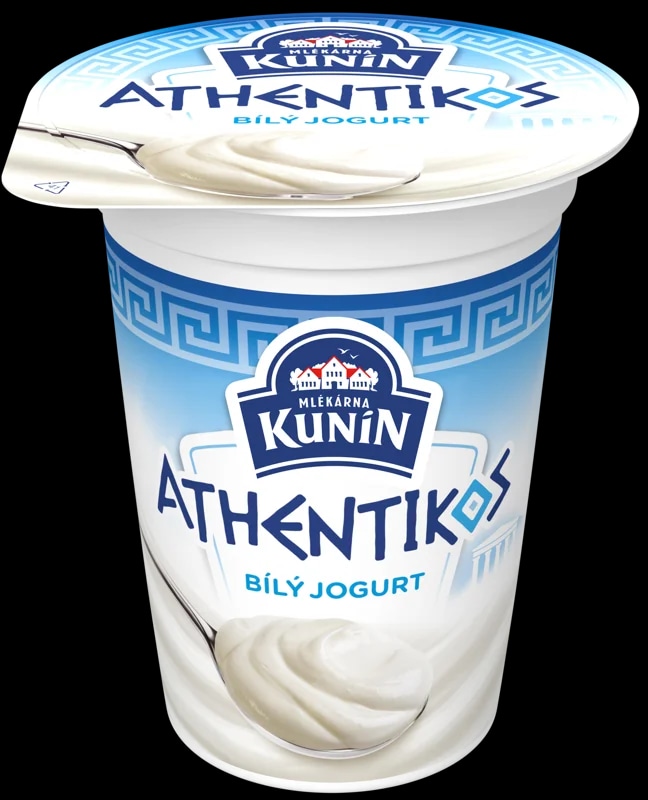 Mlékárna Kunín Athentikos jogurt bílý