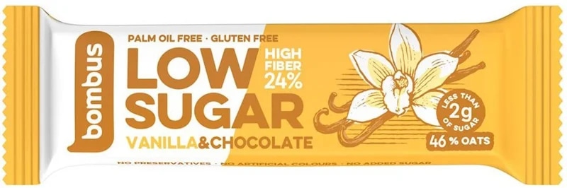 Bombus Low Sugar bar - vanilka/čokoláda