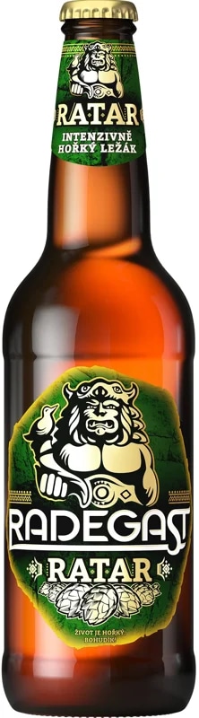 Radegast Ratar láhev