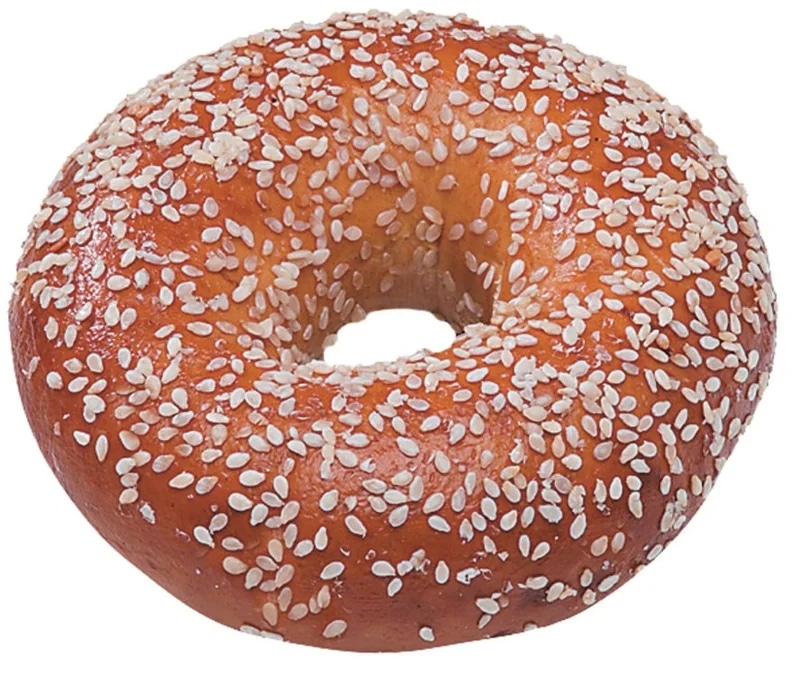 Bagel louhovaný sezamový