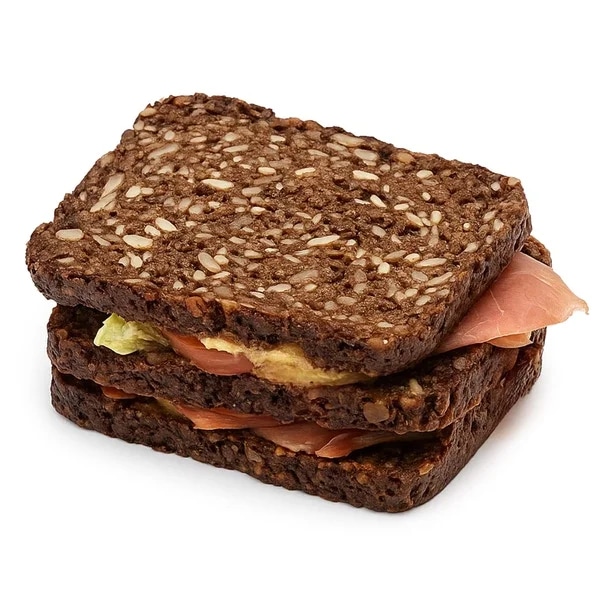 Authentic Sandvich marinovaný losos