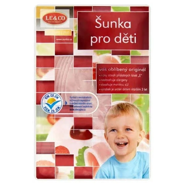 Le & Co Šunka pro děti (83% masa)