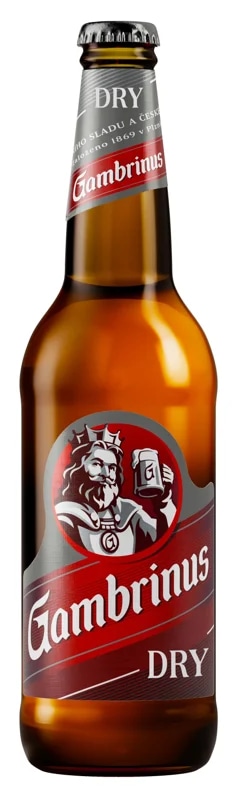 Gambrinus Dry výčepní pivo světlé
