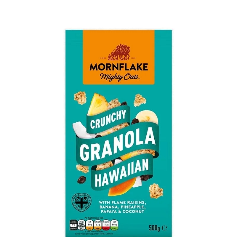 Mornflake Křupavá Granola Hawaiian