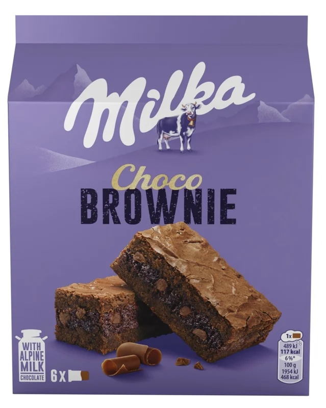 Milka jemné pečivo Choco Brownie