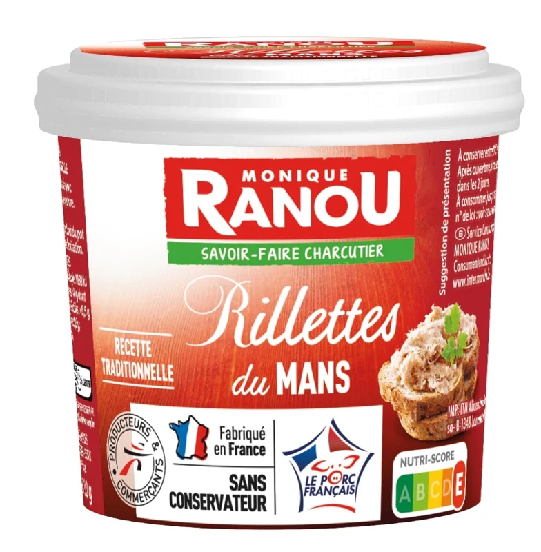 Monique Ranou Vepřový rillettes du Mans