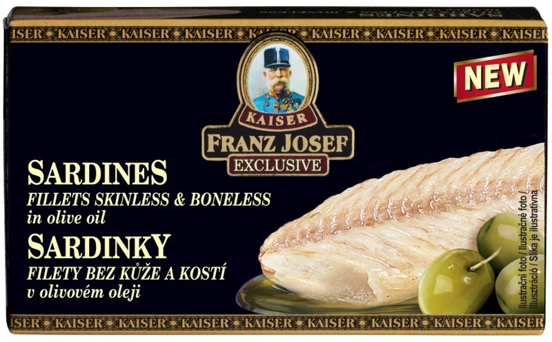 Franz Josef Kaiser Sardinky filety v olivovém oleji