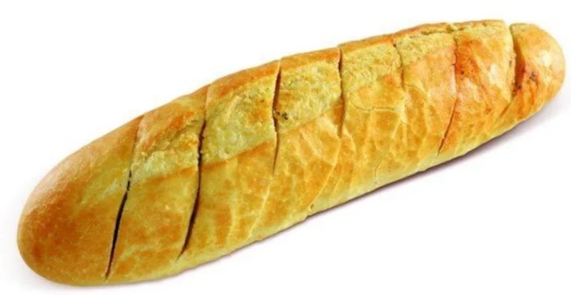 Bageta česneková předkrájená