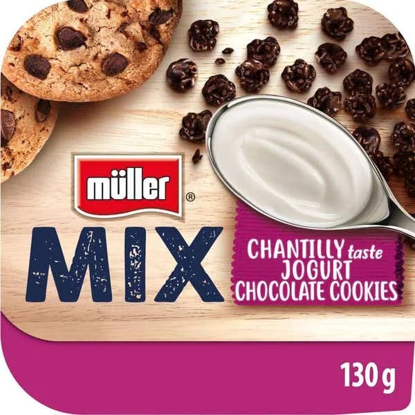 Müller Jogurt mix Choco cookies 4x130g