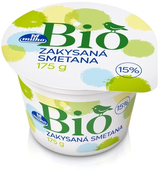 Milko BIO Zakysaná smetana (15%)