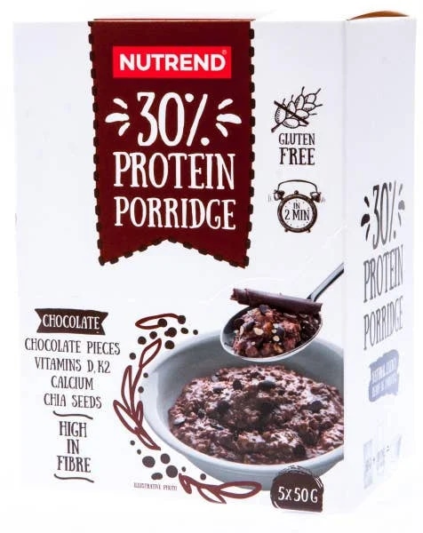 Nutrend Kaše proteinová čokoládová 5x50g