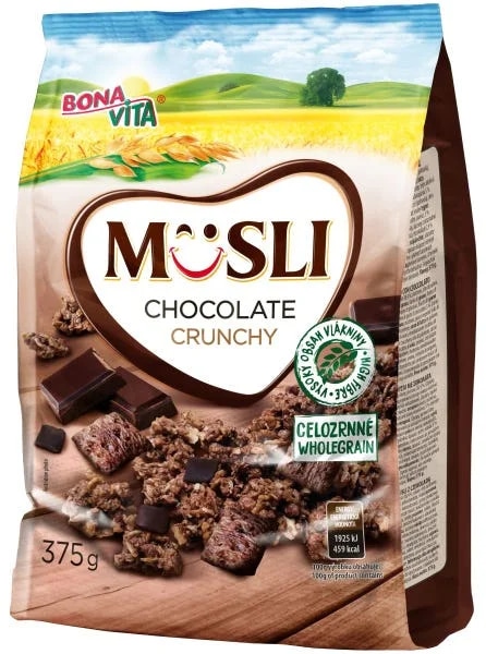 Bonavita Zapékané & křupavé müsli s čokoládou