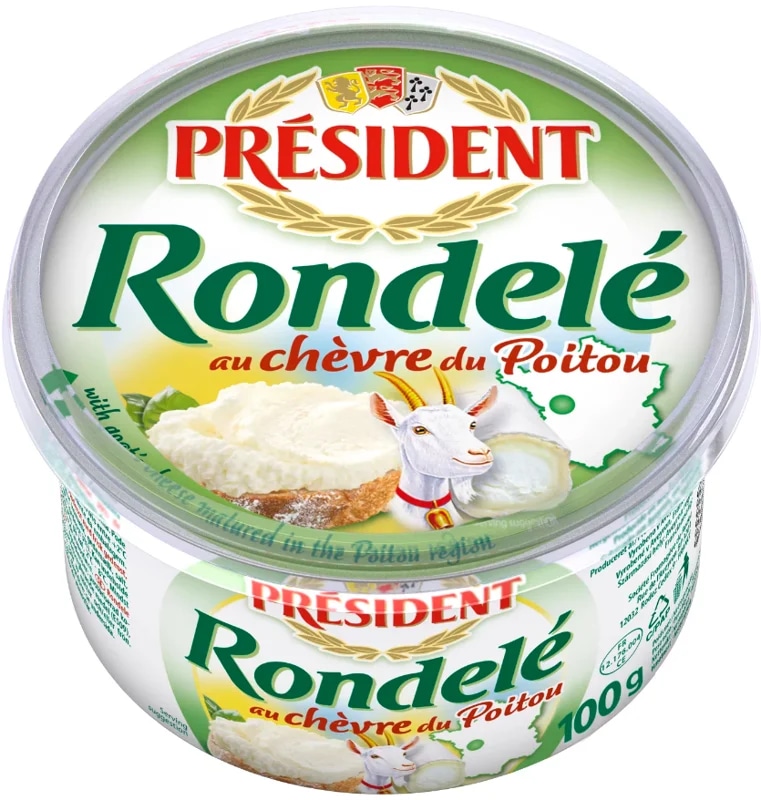 Président Rondelé s kozím sýrem