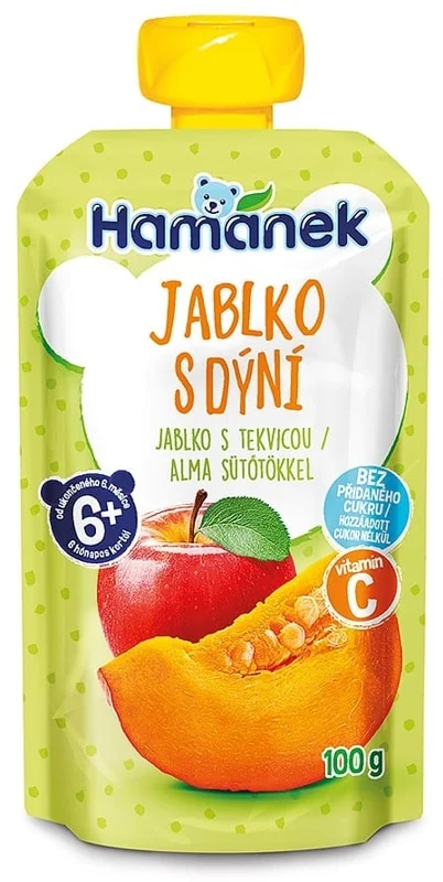 Hamánek Ovocná kapsička jablko a dýně