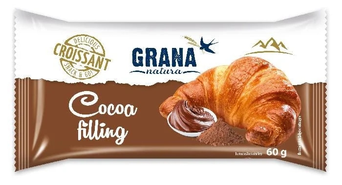 Grana Natura Croissant s kakaovou náplní