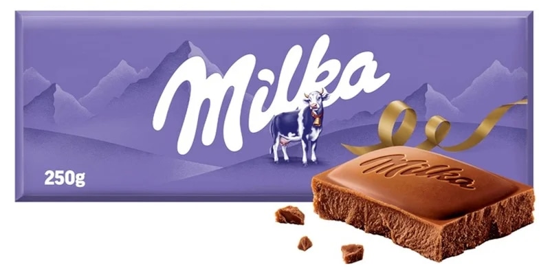 Milka Mléčná Čokoláda z alpského mléka