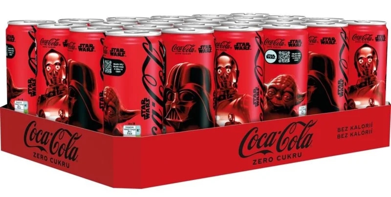 Coca-Cola Zero plech (24×0,33 l)