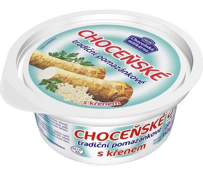 Choceňská Mlékárna Choceňské tradiční pomazánkové s křenem