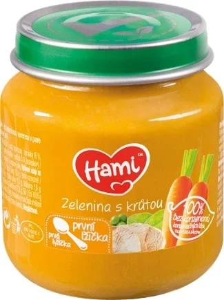 Hami Příkrm zelenina s krůtou