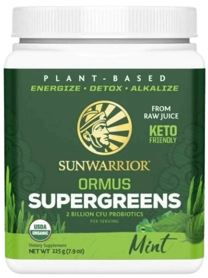 Sunwarrior Ormus Super Greens - mint