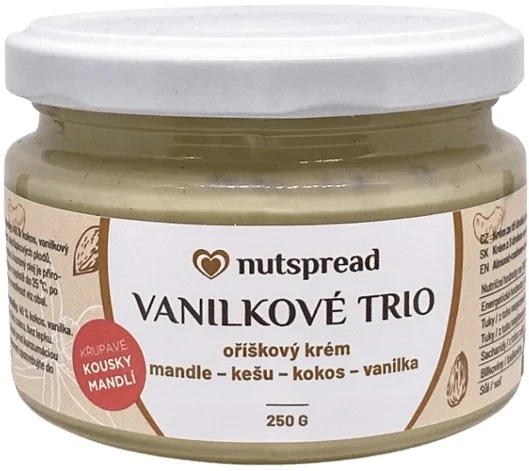 Nutspread Vanilkové Trio - jemné