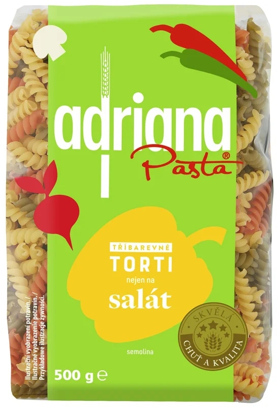 Adriana Tříbarevná vřetena