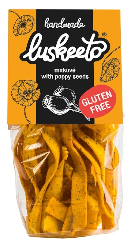 Luskeeto Luštěninové krekry makové