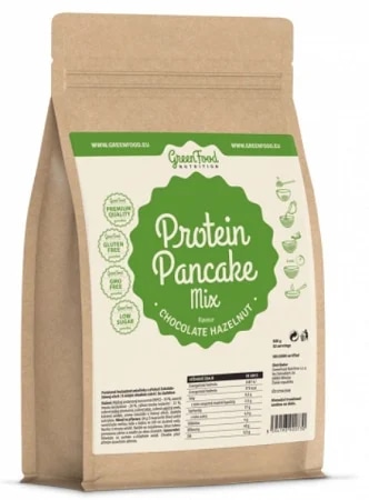 GreenFood Proteinové Palačinky MIX - natural