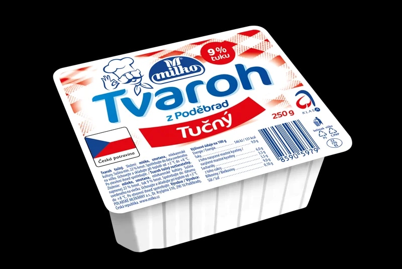 Milko Tvaroh z Poděbrad tučný