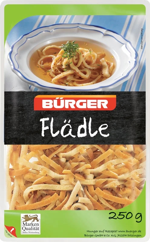 Bürger Fritátové nudle