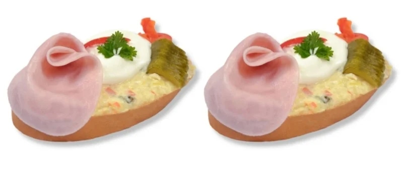 Dorant Chlebíček se šunkou a vejcem, 2x90g