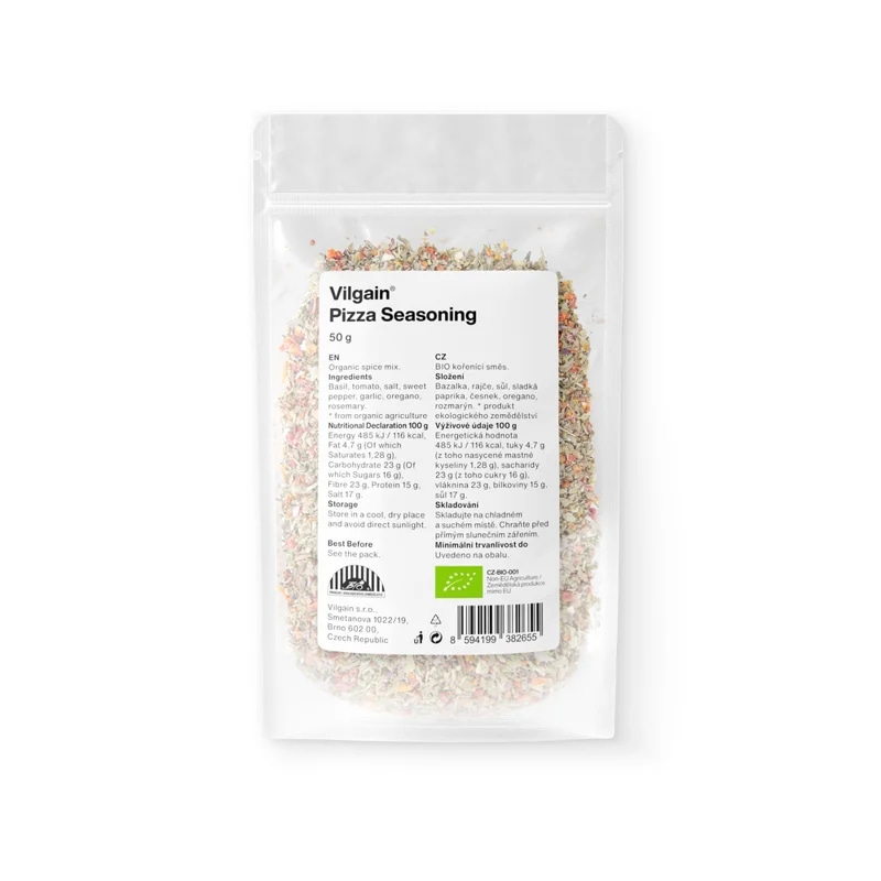 Vilgain Pizza koření BIO