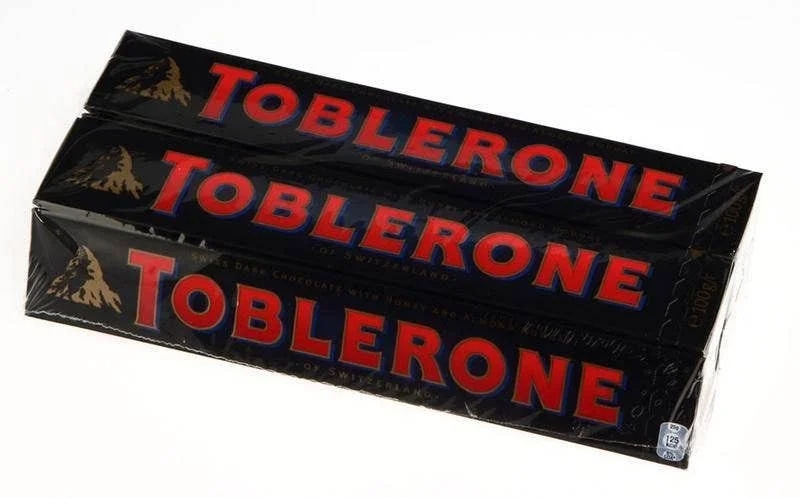 Toblerone čokoláda hořká 4x100g