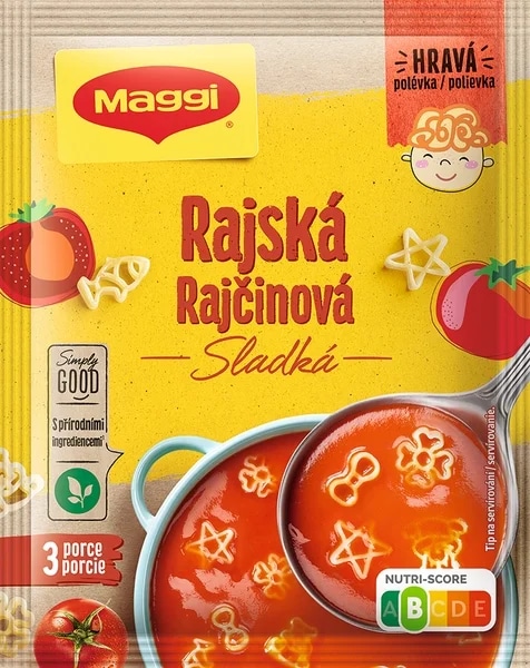 Maggi Rajská polévka sladká s těstovinami
