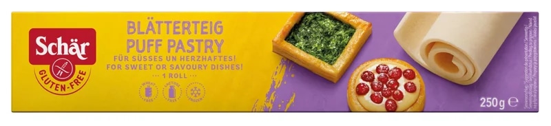 Schär Listové těsto bez lepku a laktózy