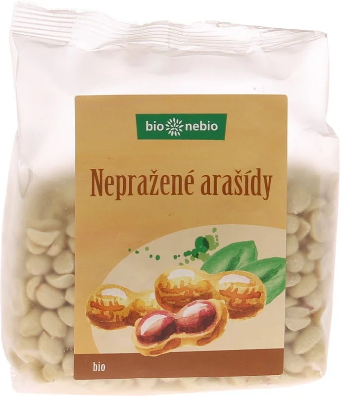 Bionebio BIO Arašídy loupané nepražené