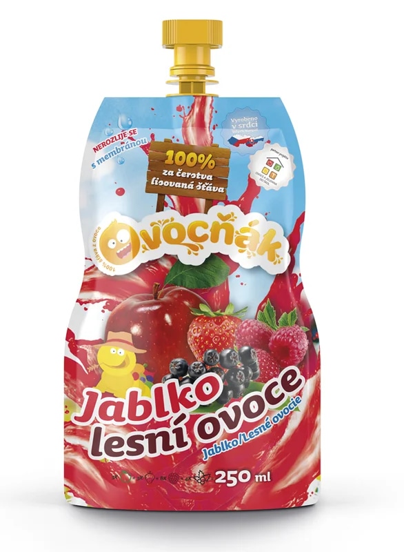 OVOCŇÁK mošt Jablko - Lesní ovoce