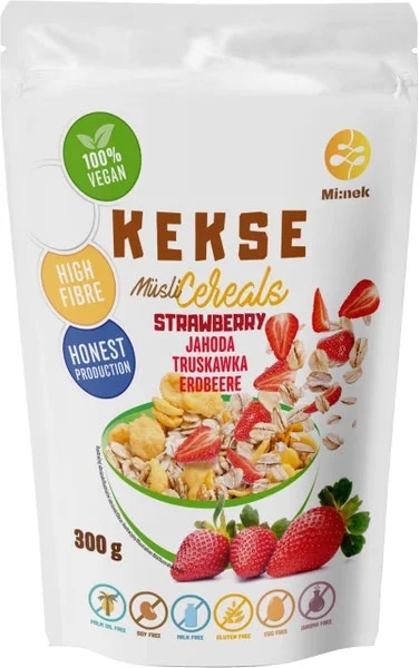 Kekse Cereálie Jahoda bez lepku