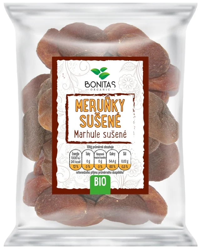 Bonitas BIO Meruňky sušené