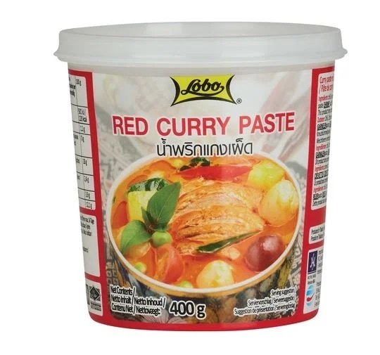 Lobo kari pasta červená