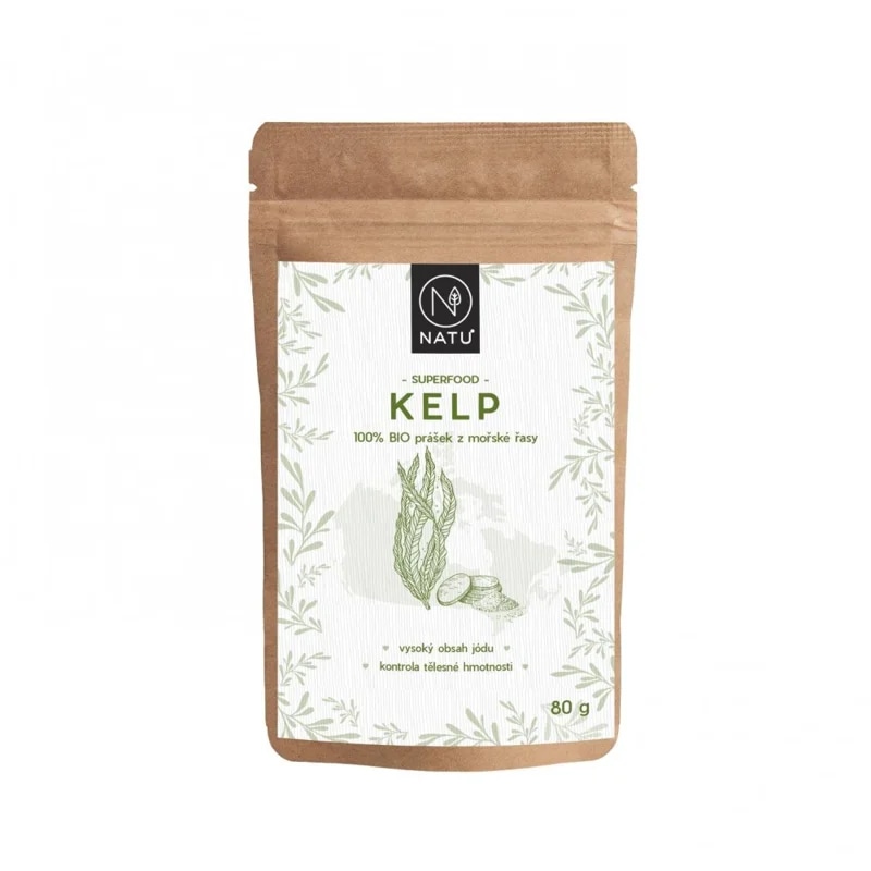 NATU Kelp BIO prášek 80 g
