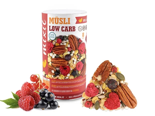 MIXIT Müsli low carb - Lesní ovoce