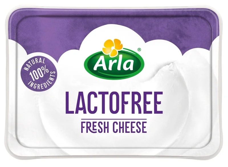 Arla Smetanový sýr natur bez laktózy