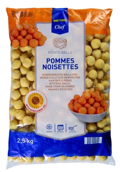 Metro Chef Noisettes Krokety mražené