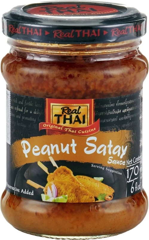 Real Thai Arašídová omáčka Satay