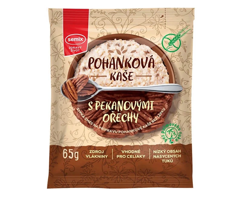 Zdraví z přírody Semix Pohanková kaše s pekany