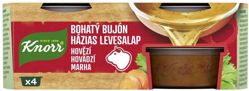 Knorr Bohatý Bujón hovězí 4×28 g