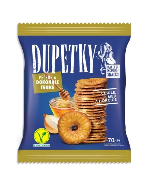 Dupetky Hořčice, med a cibule