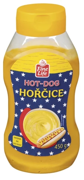 Fine Life Hot Dog hořčice